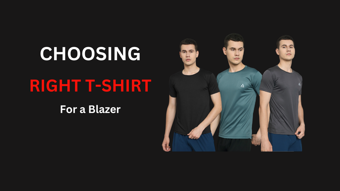 how to Choosing the Right T-Shirt for a Blazer