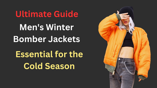 Men's winter bomber jackets: a style essential for the cold season