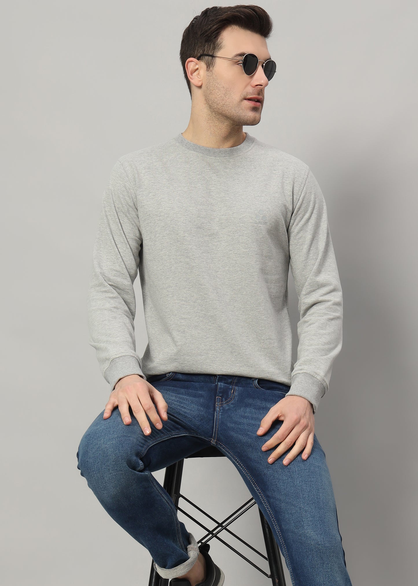 Full Sleeve Cotton Sweat T-Shirt for Men's