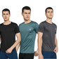 Pack of 3 Men's Round Neck T shirt