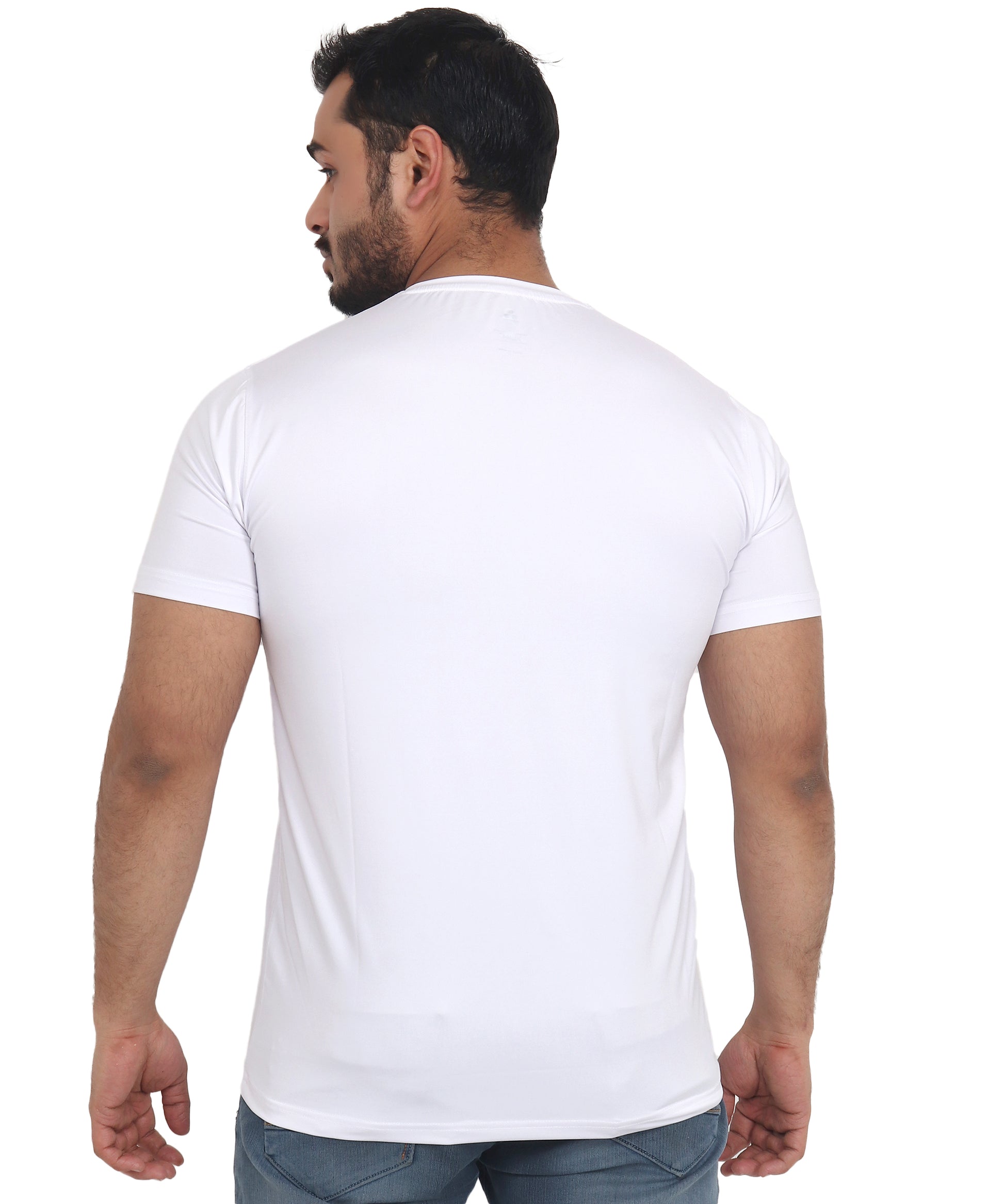 Triple Dot Men's Active Wear - Back View