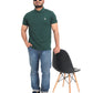 Triple Dot Regular Fit Mens Polo Neck Half Sleeve Soild Casual T-shirt - Triple Dot Clothings