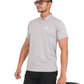 Triple Dot Grey Polyester Polo Neck T shirt for Men - Triple Dot Clothings