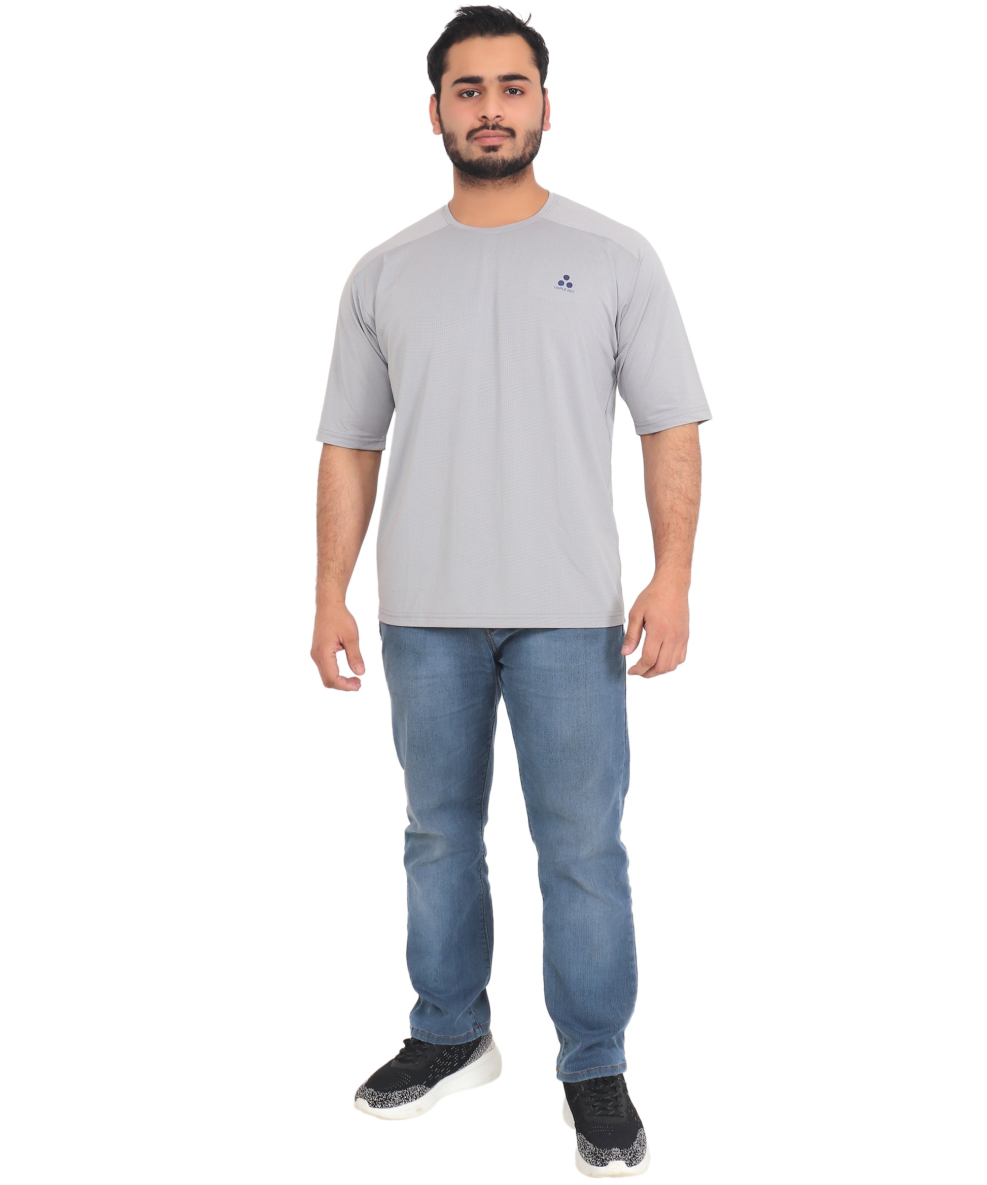 Shirts & T-Shirts DRI FIT Drop Shoulder T Shirt Men, Round Neck